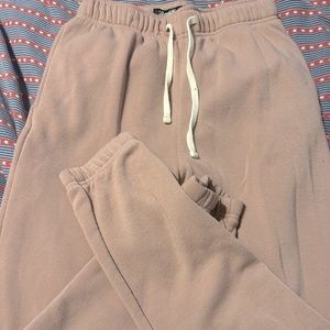 Mauve sweatpants jogger